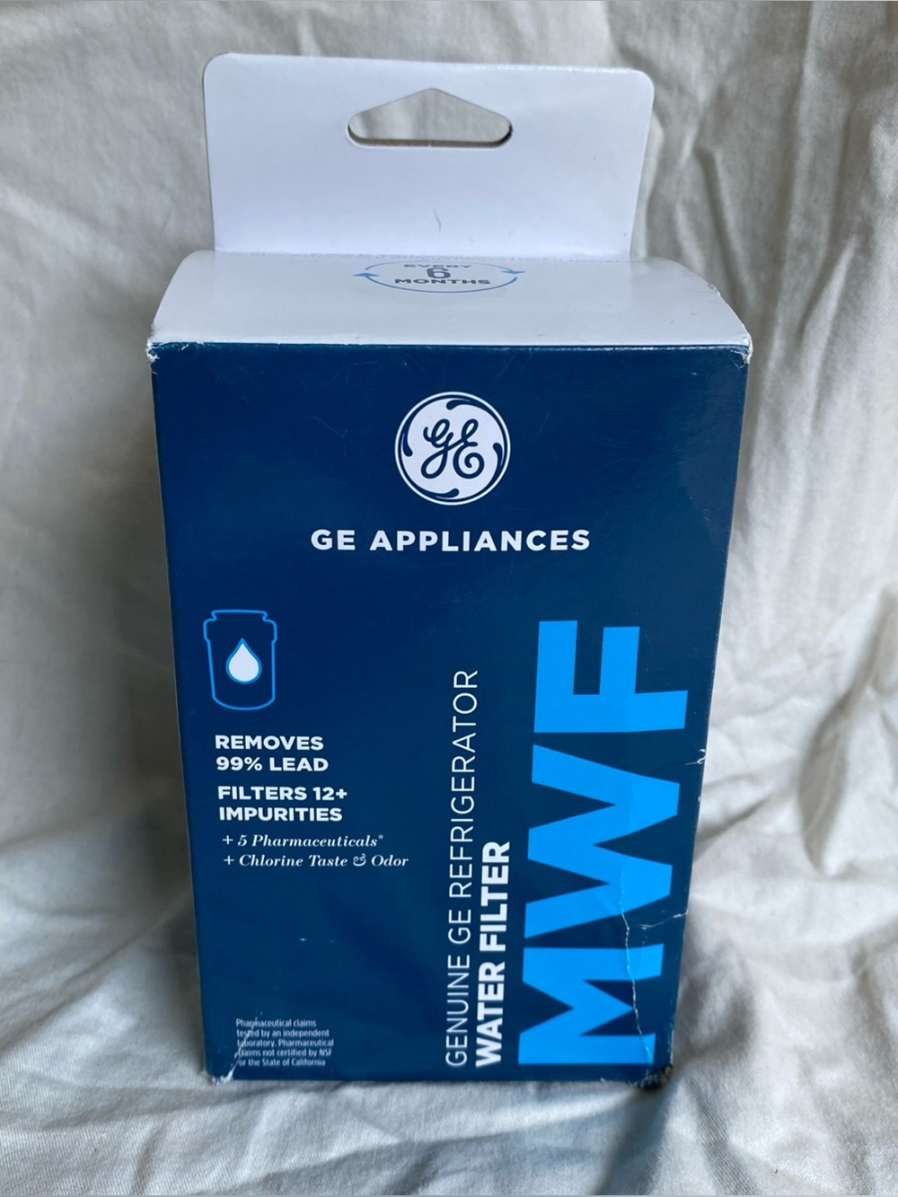 GE Appliances MWF Replacement Refrigerator Water Filter Sealed New